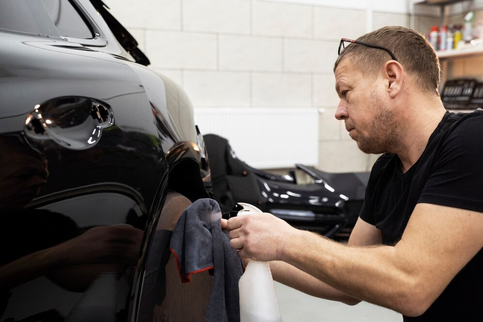Car Protected with Ceramic Coating